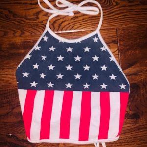 4th of July pacsun halter top